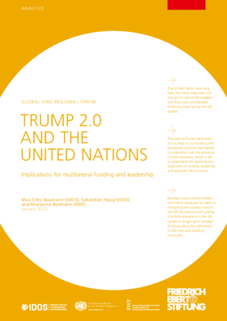 Trump 2.0 and the United Nations